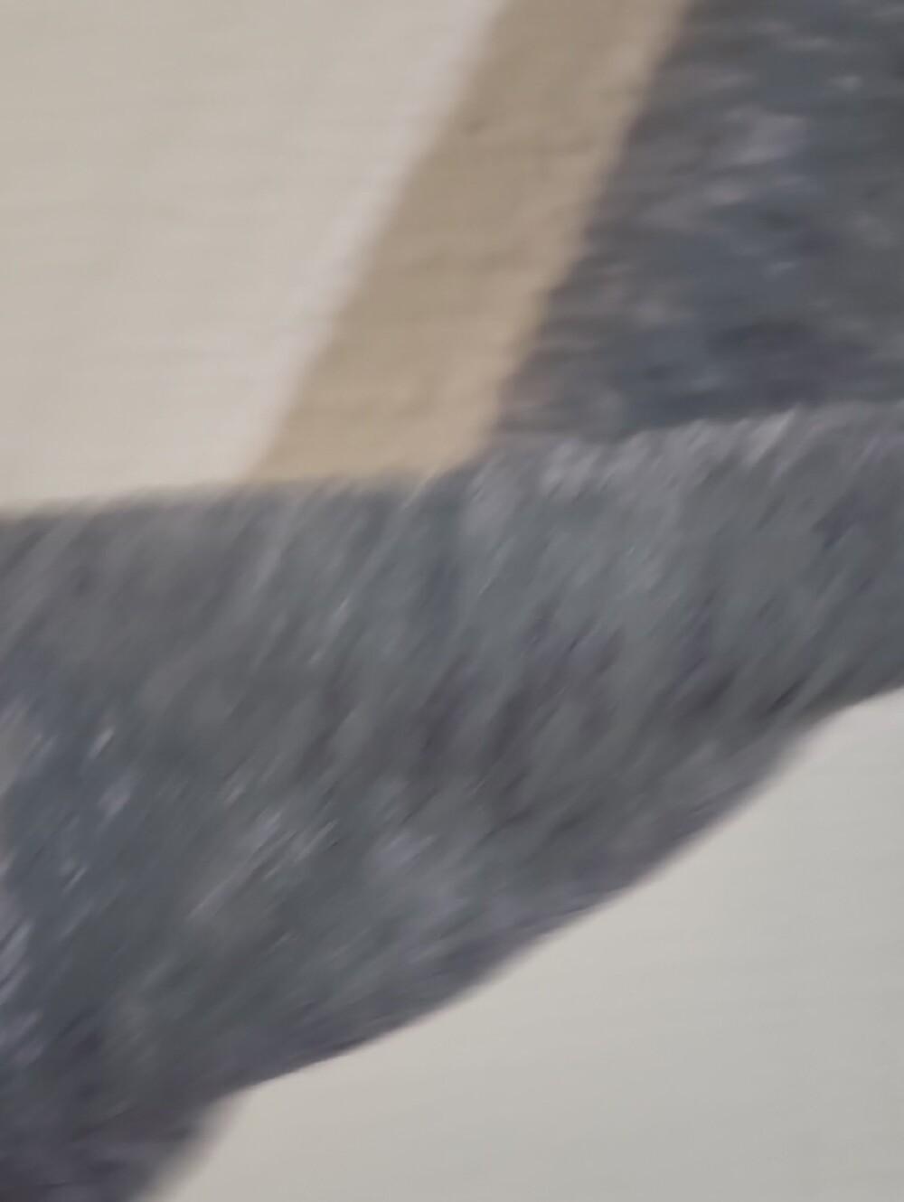 Cozy Grey Ribbed Ruffle Turtleneck Sweater - Picture 3 of 7